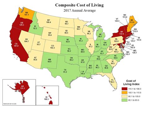 Cost Of Living Index By State 2024 - Dasha Emmalee