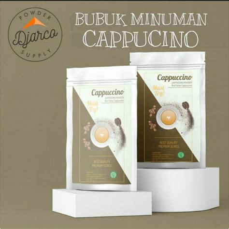 Jual Bubuk Minuman Rasa Cappucino Kg Premium Powder Drink Shopee