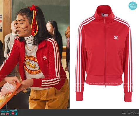 Wornontv Aneesa’s Red Stripe Sleeve Jacket On Never Have I Ever Megan Suri Clothes And