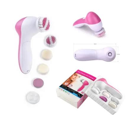 Escova Elétrica 5 em 1 Limpeza Facial Massageadora Esfoliação Shopee