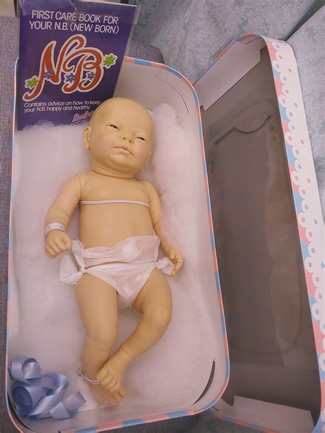 Vintage New Born Nb Berjusa Boy Baby Doll Etsy