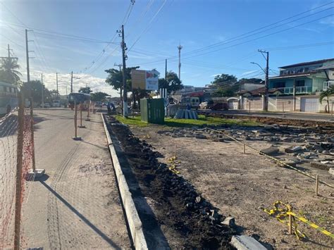 Revitaliza O De Pra As Na Zona Norte E Obras De Pavimenta O Avan Am