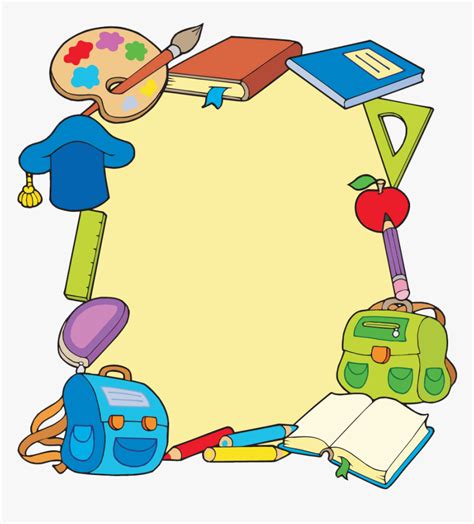 Clip Art Background School, HD Png Download , Transparent Png Image ...