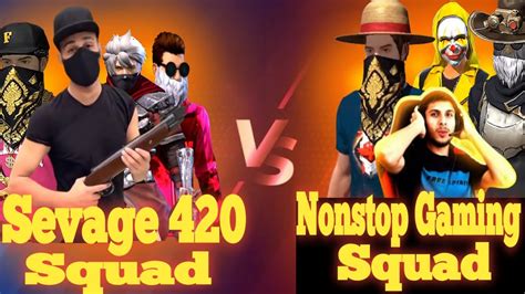 Nonstop Gaming 🇮🇳 Vs Sevage 420 🇧🇩 Squad Reaction By Nonstop Gaming