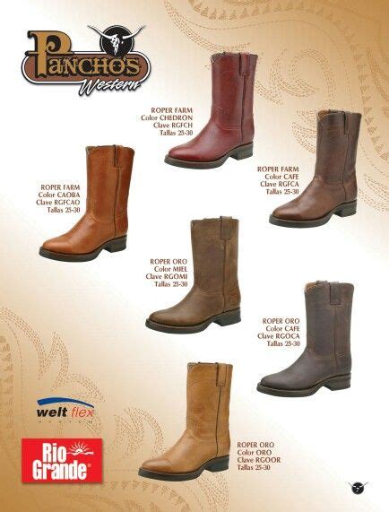 Botas Rio Grande Catalogo De Botas Pinterest Rio Grande