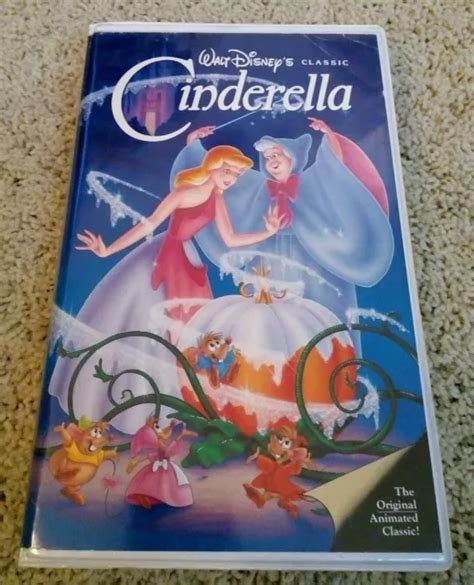 WALT DISNEY CLASSIC Cinderella (1988 VHS) Black Diamond Edition 410 $10.54 - PicClick CA