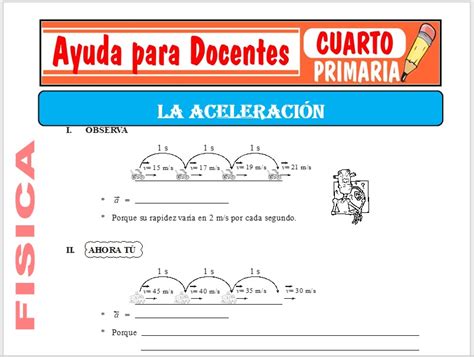 Ejercicios De Aceleracion