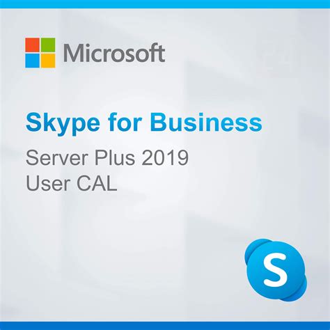 Skype For Business Server Plus 2019 User Cal