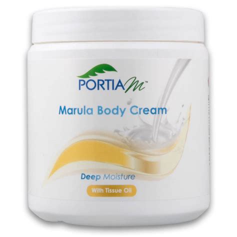 Marula Body Cream 500ml With Tissue Oil Cosmetic Connection