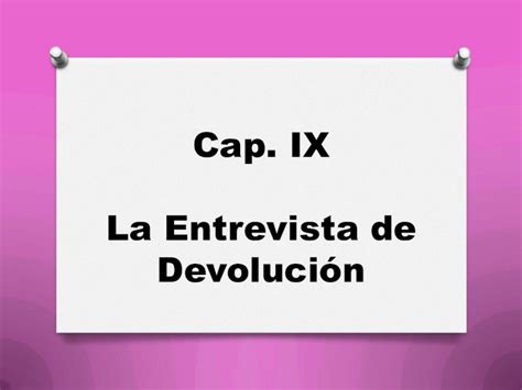 Pdf Siquier De Ocampo Cap Ix La Entrevista De Devoluci N Dokumen Tips