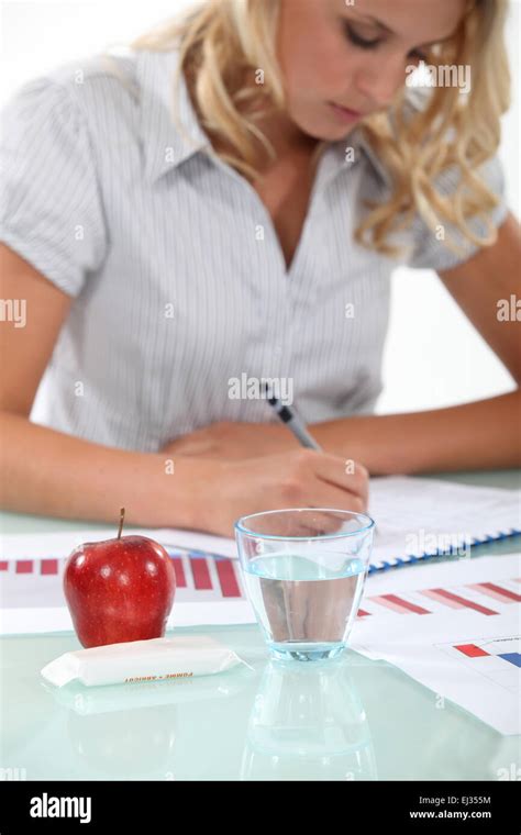 Female accountant Stock Photo - Alamy