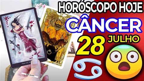 𝐍𝐔𝐍𝐂𝐀 𝐕𝐈 𝐀𝐋𝐆𝐎 𝐀𝐒𝐒𝐈𝐌 ️😱 𝐀𝐏𝐀𝐆𝐔𝐄 𝐈𝐒𝐒𝐎 𝐃𝐀 𝐒𝐔𝐀 𝐕𝐈𝐃𝐀 Horoscopo Do Dia De Hoje CÂncer 28 Julho 2022♋