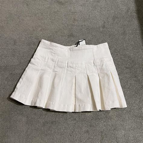 ️ White Miniskirt From Glassons ️ Brand New With Depop