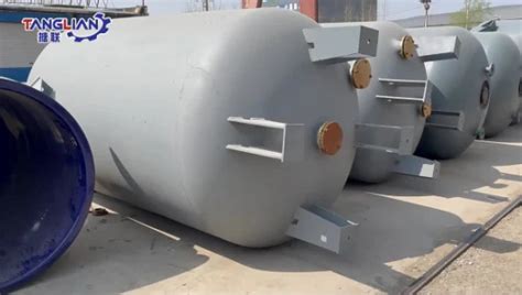 Glass Lined Vertical Storage Tank Used For Chemical Storage China