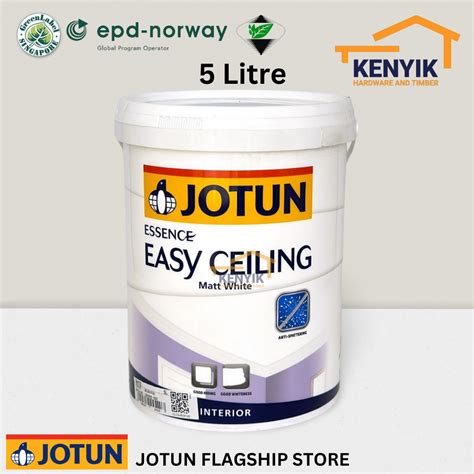 Jotun L Essence Easy Ceiling Matt White Shopee Malaysia