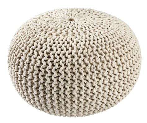 Pouf NEBLE Ø50 beige JYSK