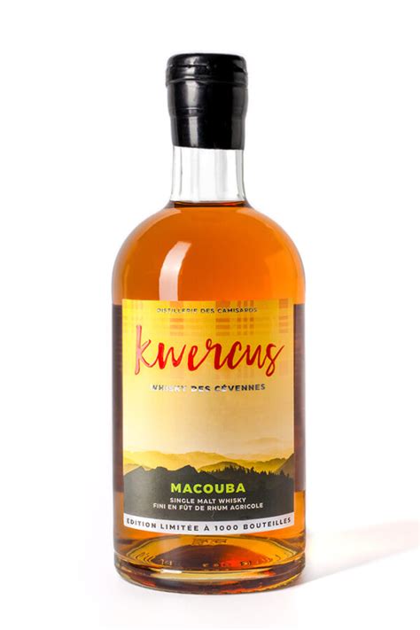 Whisky Kwercus Macouba Distillerie Des Camisards Whisky Et Pastis