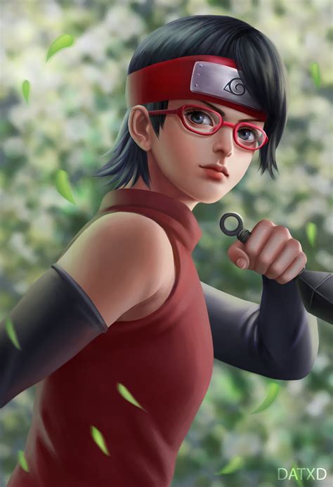 Uchiha Sarada Boruto Naruto Next Generations Image By Datxd