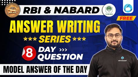 Rbi Nabard Free Answer Writing Model Answer Of The Day Answer