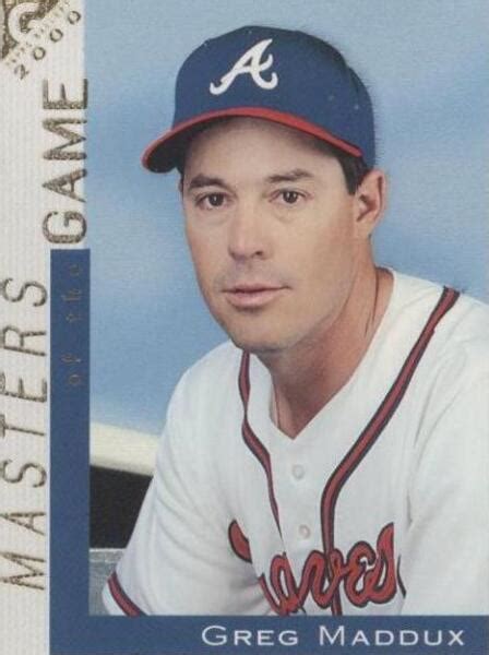 Topps Gallery Masters Of The Game Greg Maddux For Sale