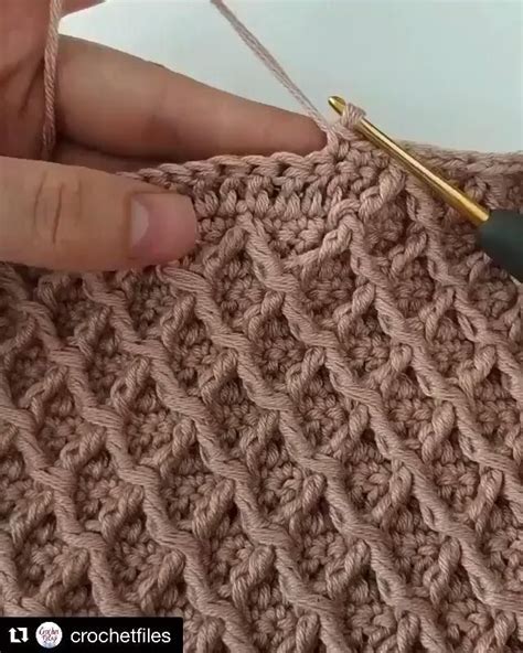 Pin By Kayleigh Drew On Dia Hacks Video Crochet Stitches Advanced