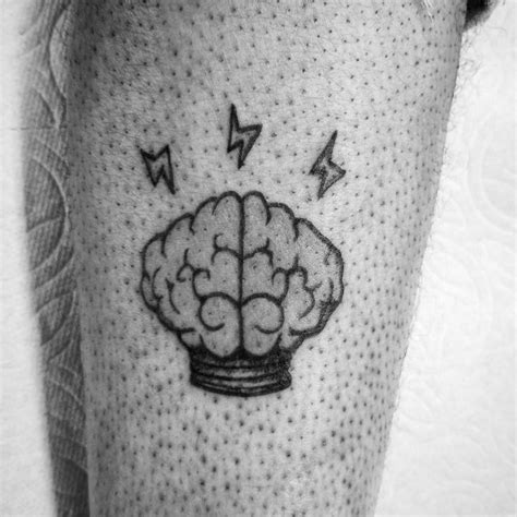 Brain lightning bolt light bulb tattoo idea | Lightbulb tattoo, Tattoos ...