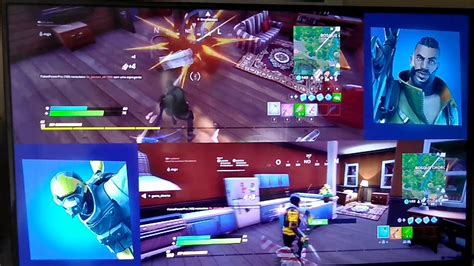 Jogando Fortnite Tela Dividida Youtube