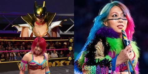 WWE: 10 Best Looks Of Asuka's Wrestling Career, Ranked