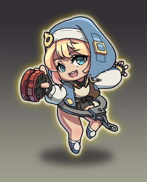 Guilty Gear Strive Stickers Bridget Chibi Etsy