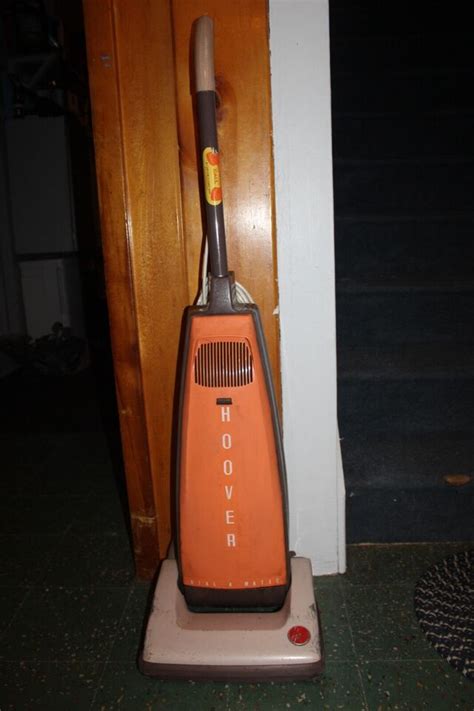 Vintage Hoover Dial A Matic Upright Vacuum Cleaner 1120 Very Good