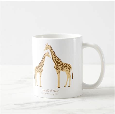 Personalised Giraffe Mug - Etsy UK