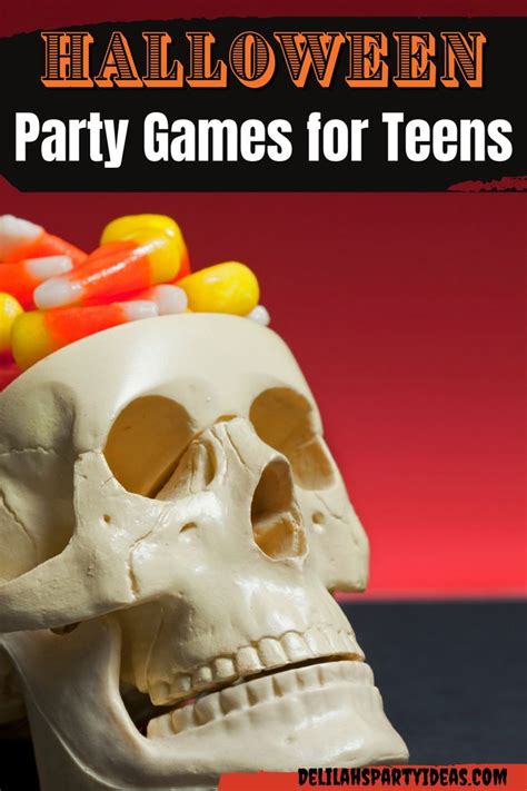 Halloween party games for teens – Artofit