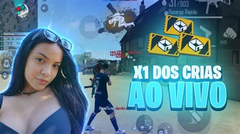 X1 Dos Cria Ao Vivo Agora Sala Personalizada Ao Vivo Free Fire Ao