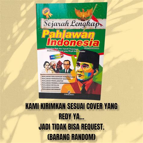 Jual Buku Sejarah Pahlawan Di Indonesia Data Lengkap Sejarah