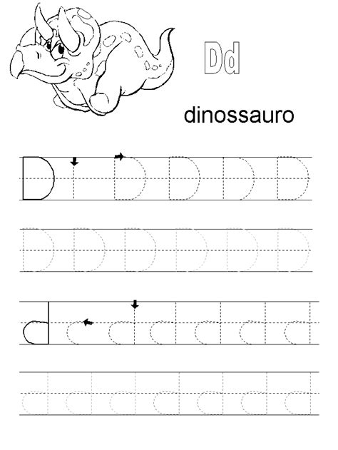 Alfabetiza O Criativa Atividades D Dinossauro