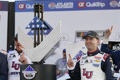 William Byron Wins Wild Nascar Race At Remodeled Atlanta Ap News