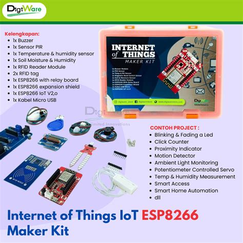 Jual Paket Belajar Iot Internet Of Things Iot Maker Kit Shopee Indonesia