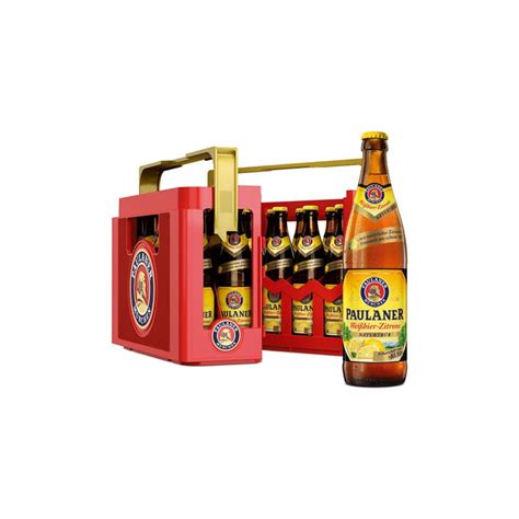 Paulaner Weißbier plus Zitrone 20x0 50l Ihr Getränkemarkt für Herne