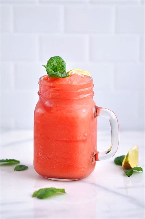 Watermelon Lime Slushies Mighty Mrs Super Easy Recipes