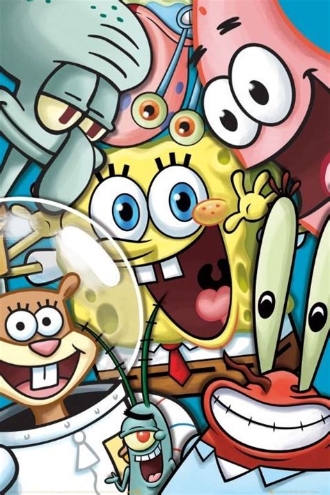 Spongebob Collage Poster Sold At Europosters