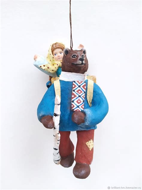 Ватная игрушка Маша и Медведь в интернет-магазине Ярмарка Мастеров по ...