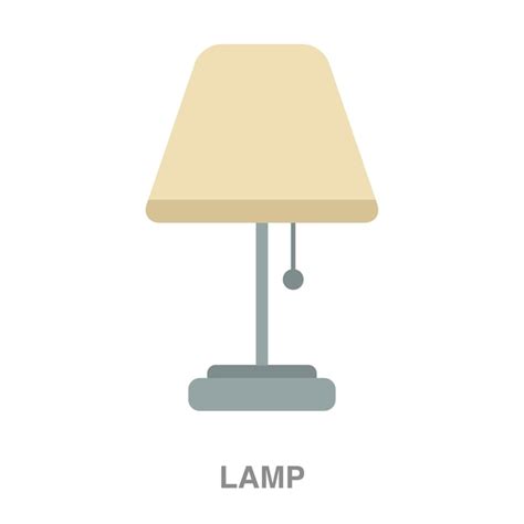 Illustration De La Lampe Sur Fond Transparent Vecteur Premium