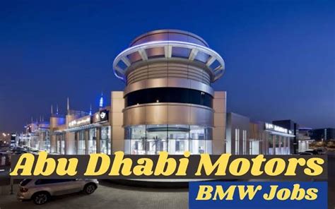 Abu Dhabi Motors 8 Vacancies Jobs Jointer