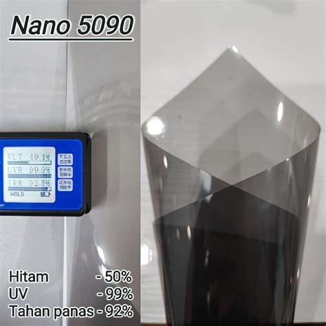 Nano Ceramic Sputter HD 2in1 Siap Potong Tahan Panas 99 Tinted