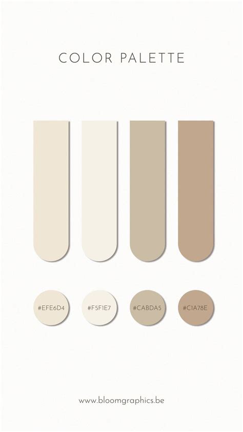 Beige Color Palette For Branding Graphic Design Neutral Colors Neutral