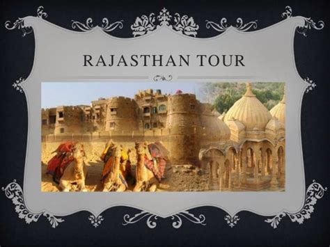 Rajasthan Tour Ppt