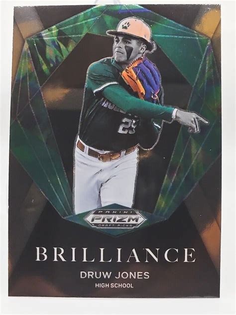 2022 Panini Prizm Draft Picks Druw Jones Brilliance Card No BR DJ EBay