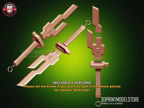 Jujutsu Kaisen Toji Cursed Tool Weapon 3d Print Model 3d Print