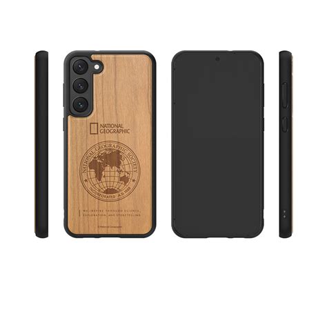 National Geographic Galaxy S Plus Nature Wood Case Zoarah