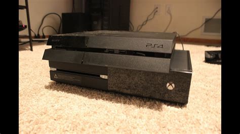 Playstation 4 Vs Xbox One Console Size And Camera Comparison Ps4 Xb1